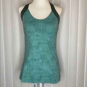 Patagonia twist back activewear tank top